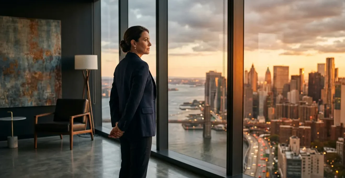 Un leader en réflexion dans un espace professionnel moderne, symbolisant la transition d'expert à leader