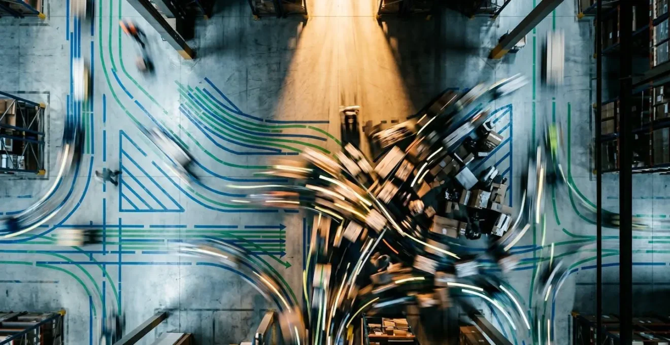 Analyse visuelle des flux avec identification du goulot d'étranglement
